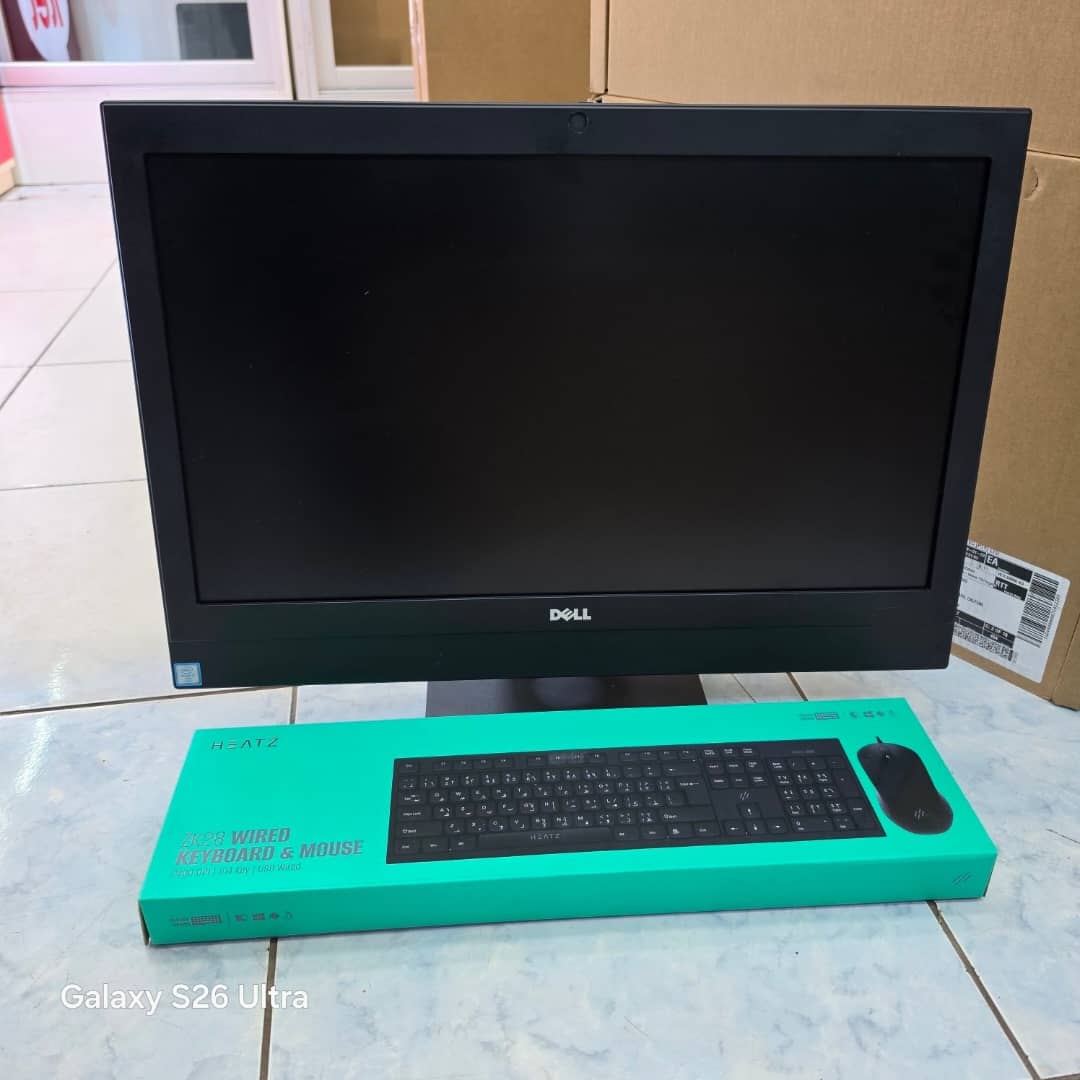 Dell Optiplex 7440 Core i7 24" All in One - Intel Core i7-6700 @ 3.40GHz UpTo 5.7GHz processor  8gb ddr4 ram(expandable) 1000GB Hardrive Storage NVMe SSD Drive slot free for upgrades  UHD Webcam  Intel UHD Graphics Reversible c type ports USB 3.2 ports  23.8inch 1920 by 1080p resolution IPS