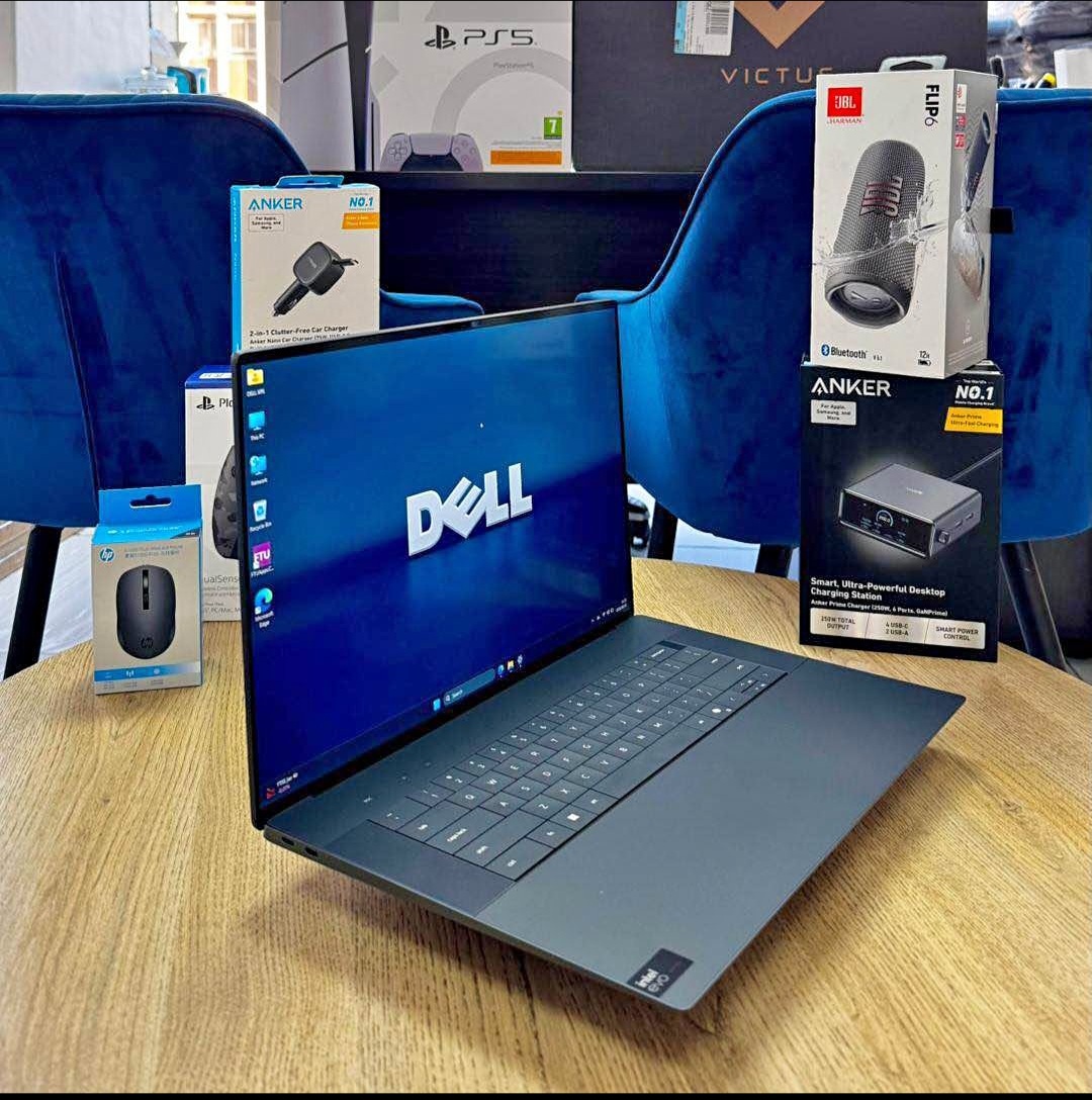 DELL XPS 16 9640*, a true powerhouse built for those who demand nothing but the best, whether you’re a content creator, architect, engineer, gamer, or business professional, this machine delivers desktop-class performance in a sleek Intel®️ Core™️ Ultra 9 185H (22 Logical