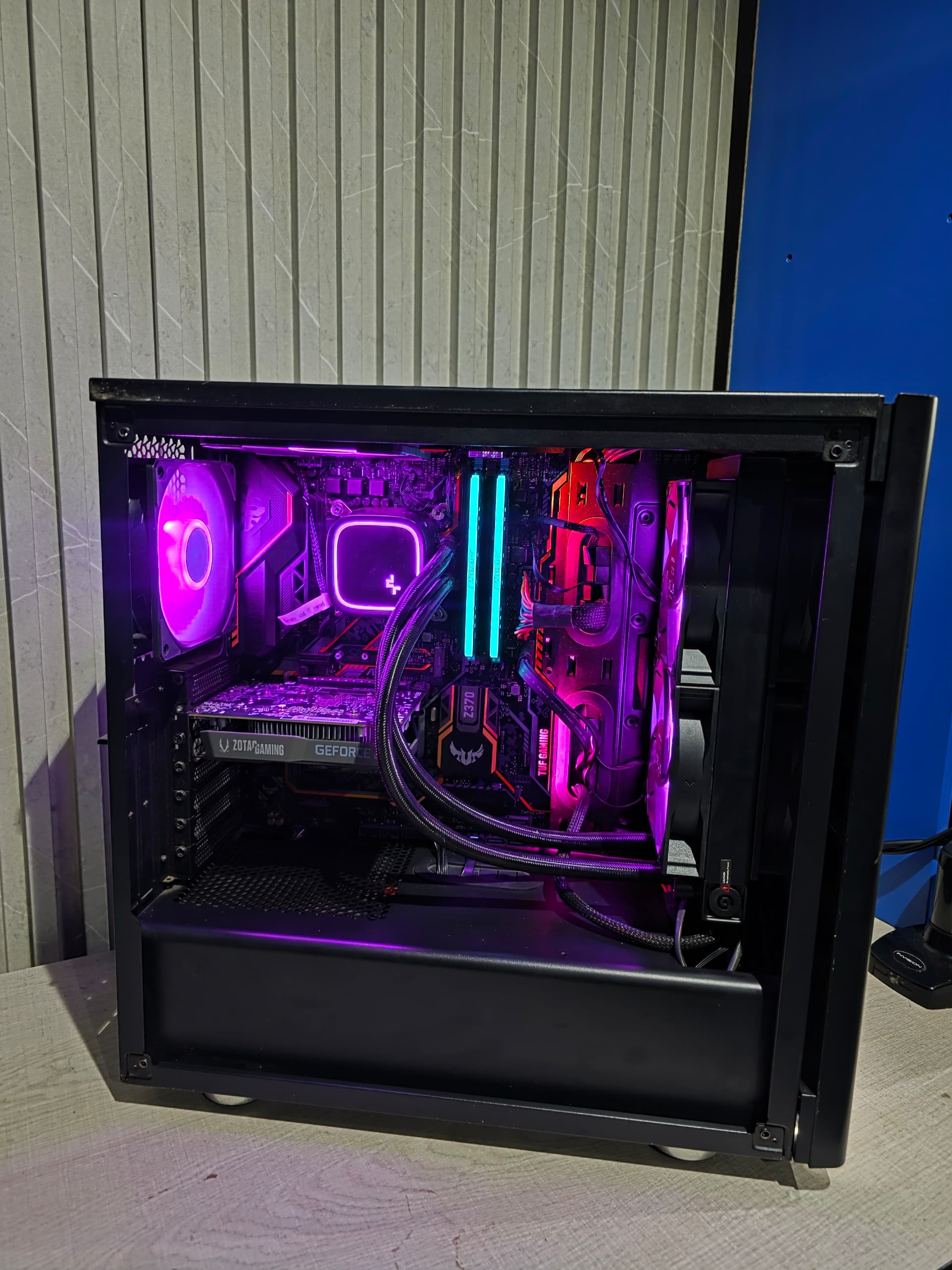 Custom Built Gaming PC Core i7 8700k 16gig ram 512gig ssd Nvidia RTX 3050 6gig