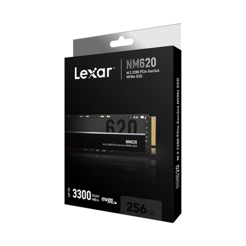 Lexar NM620 2TB SSD, M.2 2280 PCIe Gen3x4 NVMe 1.4 Internal SSD, Up To 3500MB/s