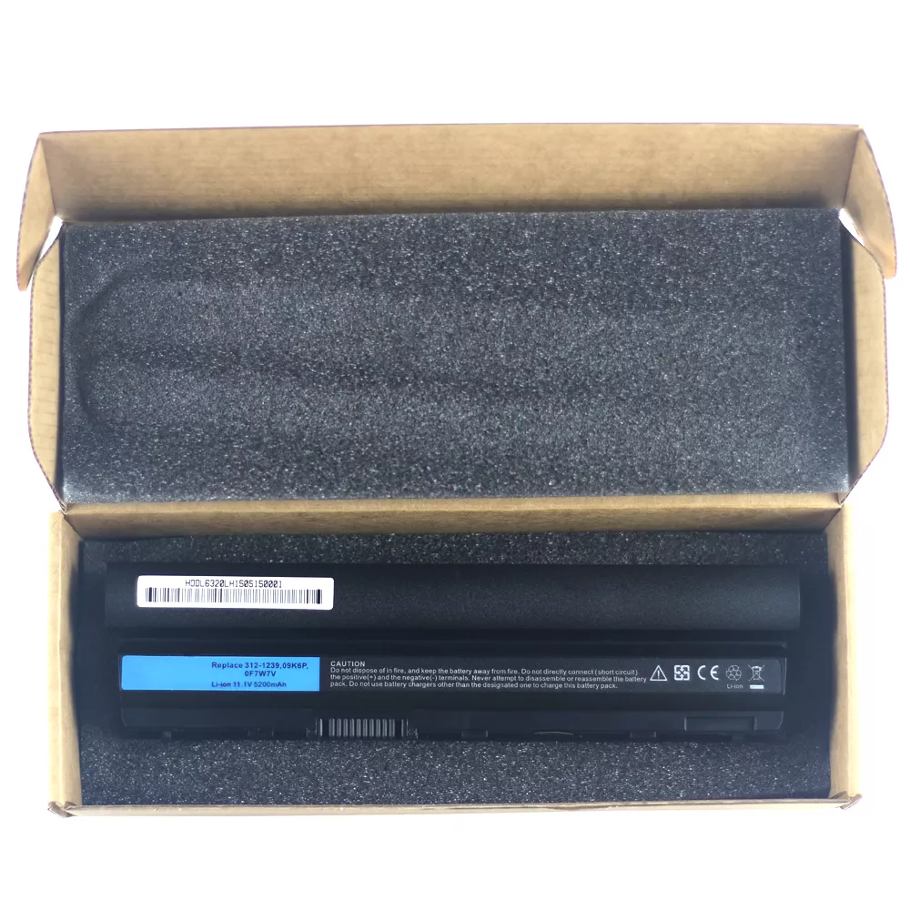 Dell Latitude E6220, E6320 Hi-Cap, 6 cells Laptop Battery, 11.1 V 4400mAh/49Wh
