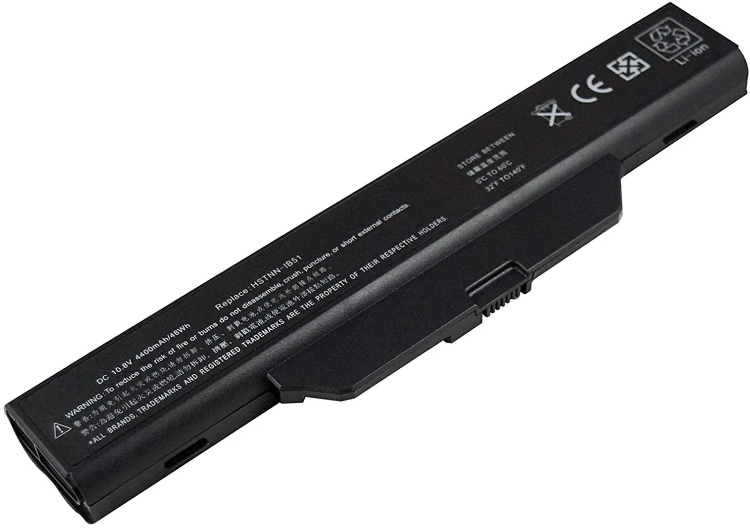 Hp Compaq 6720s, 6730s, 451085-121 Laptop Battery, 10.8V 4400mAh/48Wh