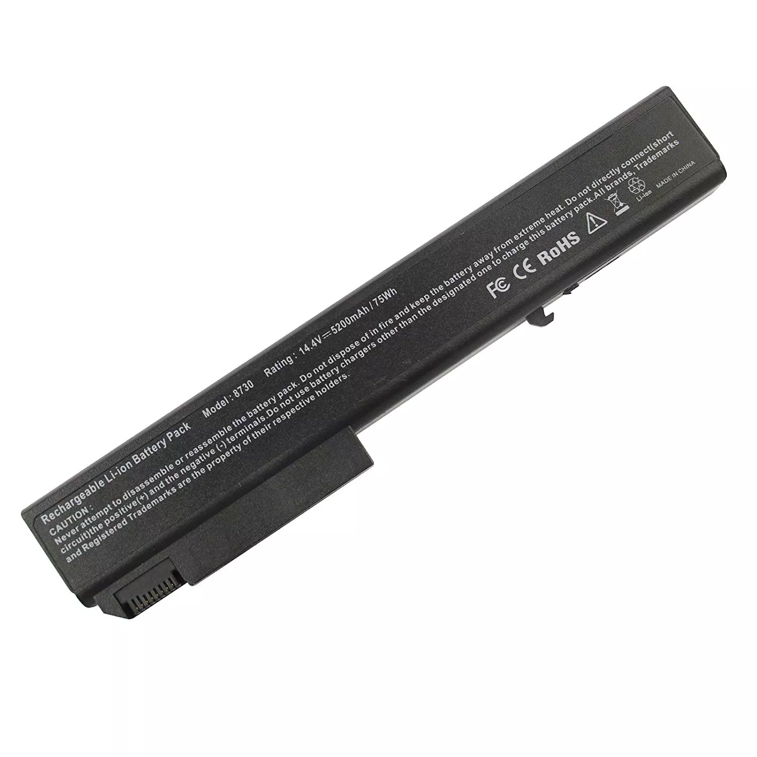 Hp Elitebook 8530W, 8530P, 8540P, 8730, 411638-342 Laptop Battery, 10.8V 4400mAh/48Wh