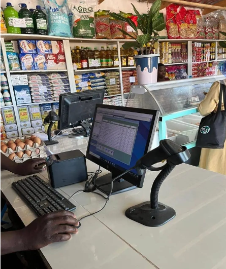 Point of sale system non touch screen complete set