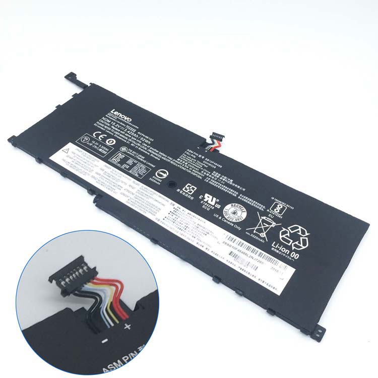 Lenovo ThinkPad X1 Carbon 4th Gen 01AV409, 01AV438, 01AV458, 00HW029, 01AV410, 01AV439, 01AV441, 00HW028, 01AV457 Laptop Battery, 15.2V 3530mAh/56Wh thumbnail