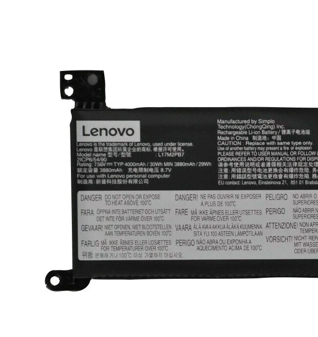 Original L17M2PB7 laptop battery for Lenovo IdeaPad S145-15IWL 81M thumbnail