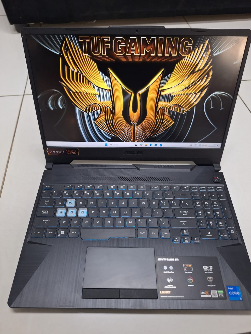 ASUS TUF Gaming F15 FX506HC Notebook PC (FX506HCB-I58512B0W ✅11th Generation  ✅Intel Core i5-11400H Processor thumbnail