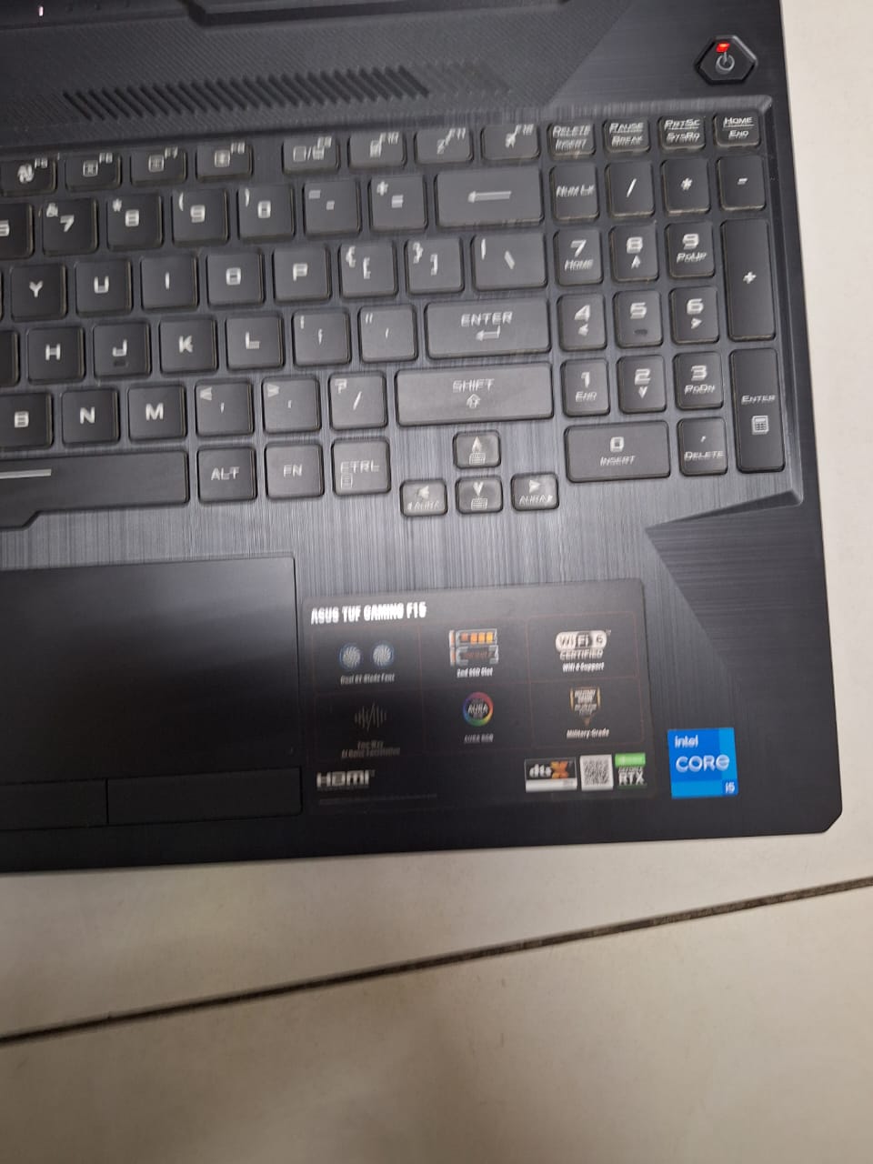 ASUS TUF Gaming F15 FX506HC Notebook PC (FX506HCB-I58512B0W ✅11th Generation  ✅Intel Core i5-11400H Processor thumbnail