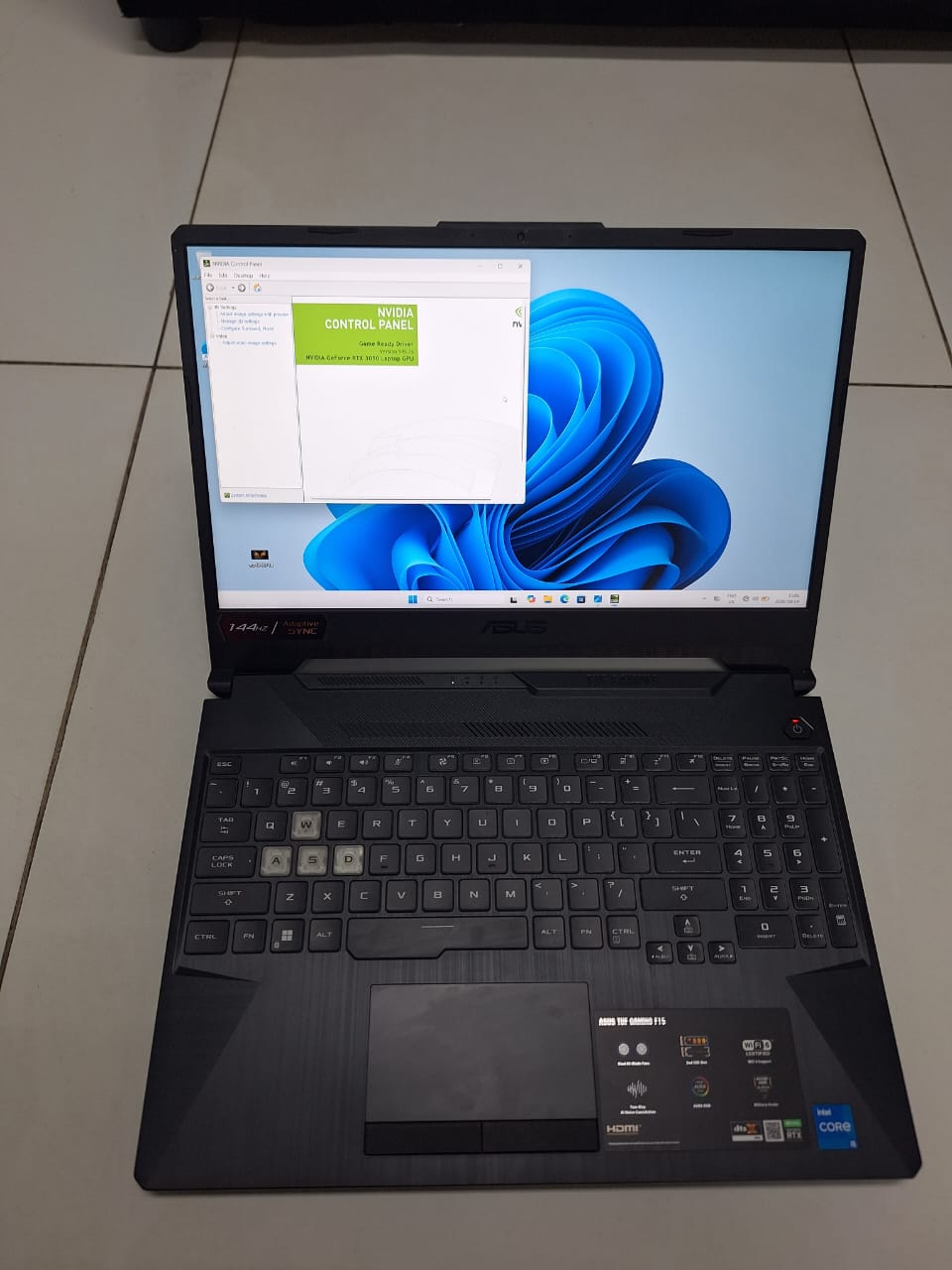 ASUS TUF Gaming F15 FX506HC Notebook PC (FX506HCB-I58512B0W ✅11th Generation  ✅Intel Core i5-11400H Processor thumbnail
