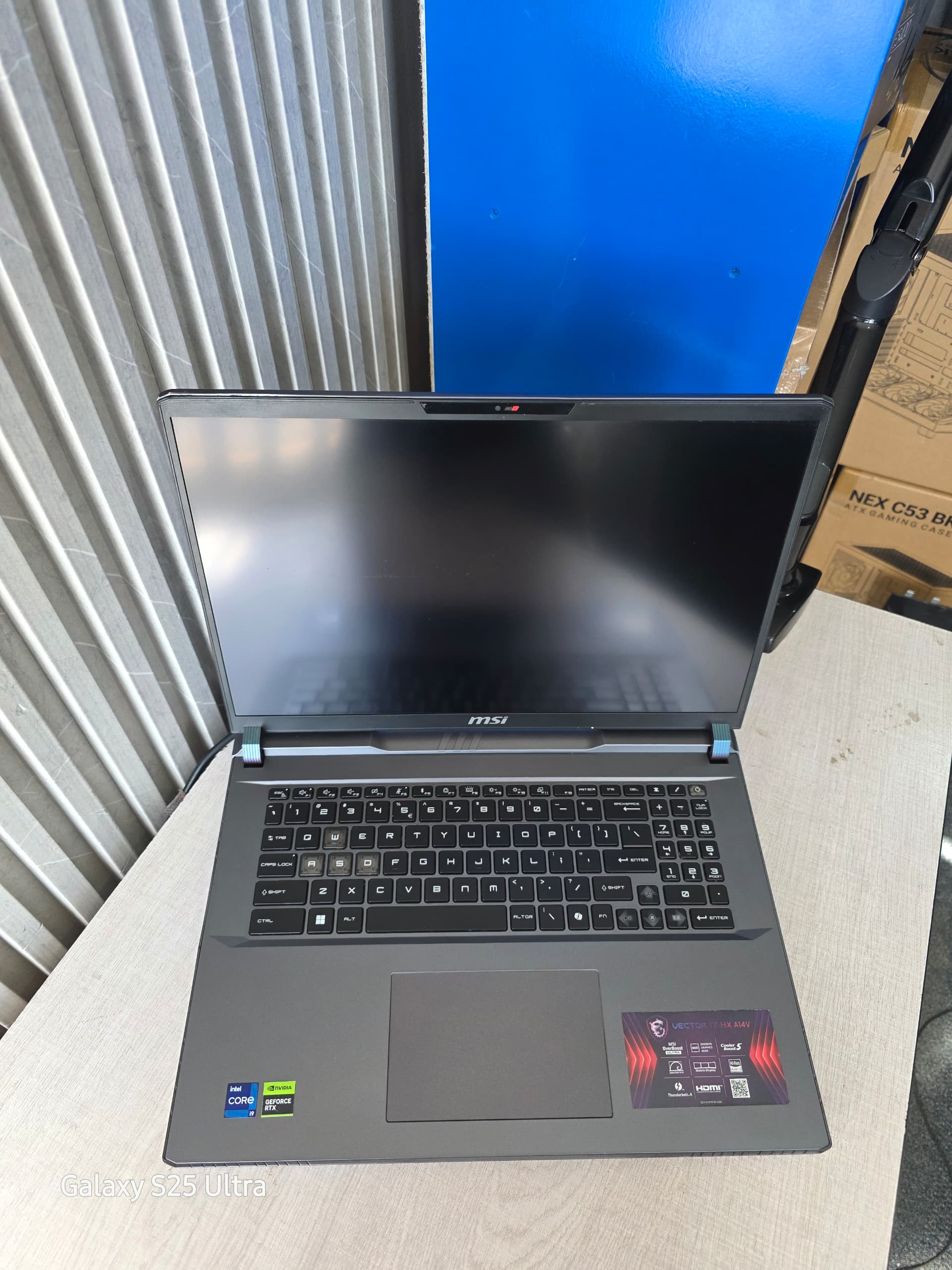 MSI VECTOR 17HX RTX 4080  Gaming/Workstation Laptop Core i9-14900HX@ 24 cores 32 threads 14th gen  32gig ram 1tb nvme ssd 17 inch QHD+ 240hz Nano Edge Display  Full RGB Backlit Keyboard  Intel UHD Graphics  Nvidia Rtx 4080 12gig graphics thumbnail