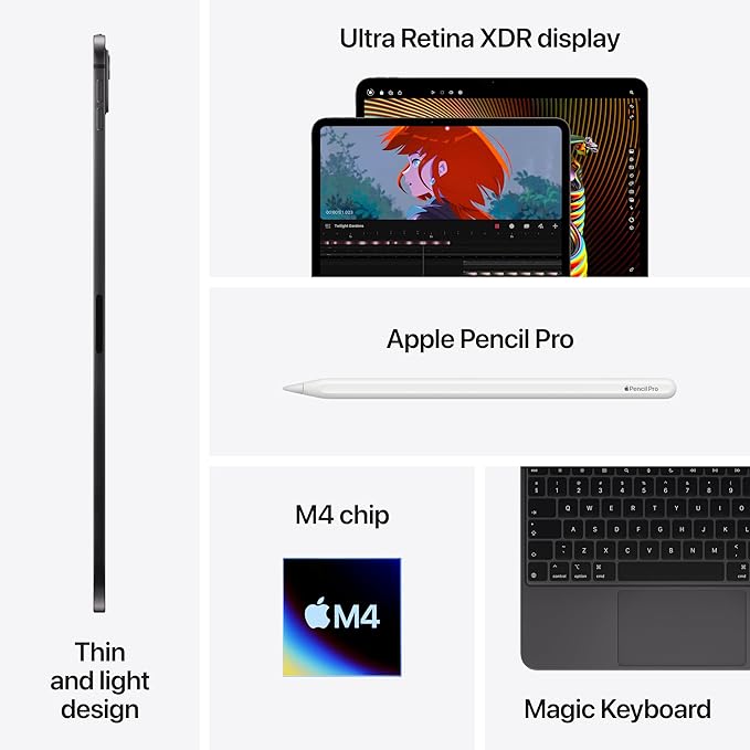 Apple iPad Pro 11-inch M4 (2024) with 1TB of storage is a premium, high-performance tablet thumbnail