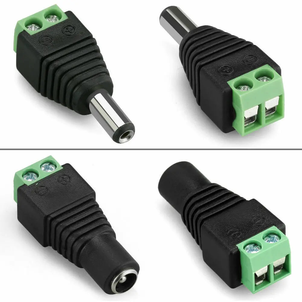 DC Barrel Jack Adaptor | 2.1mm Connector Pairs thumbnail
