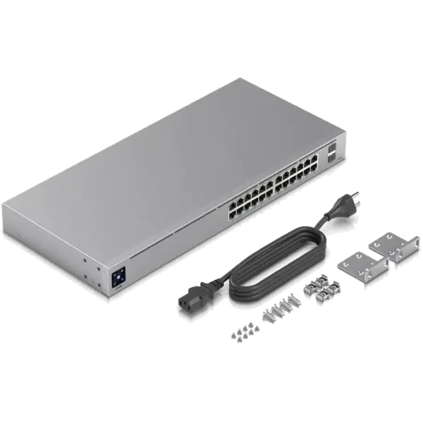 24 Port Ubiquiti UniFi USW-24-POE Managed Gigabit Switch with Power over Ethernet thumbnail
