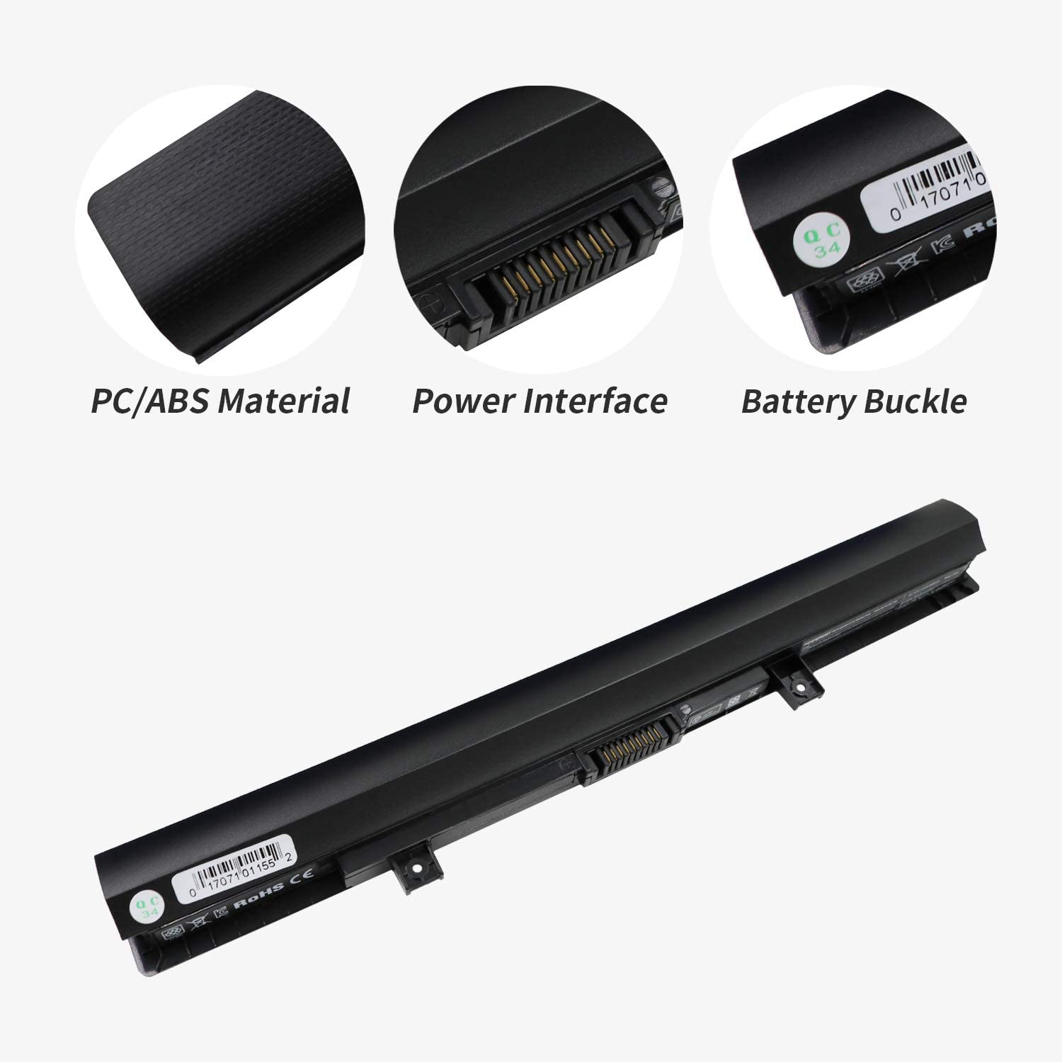 Toshiba 5185 Laptop Battery Black (14,4V/2200mAh) thumbnail