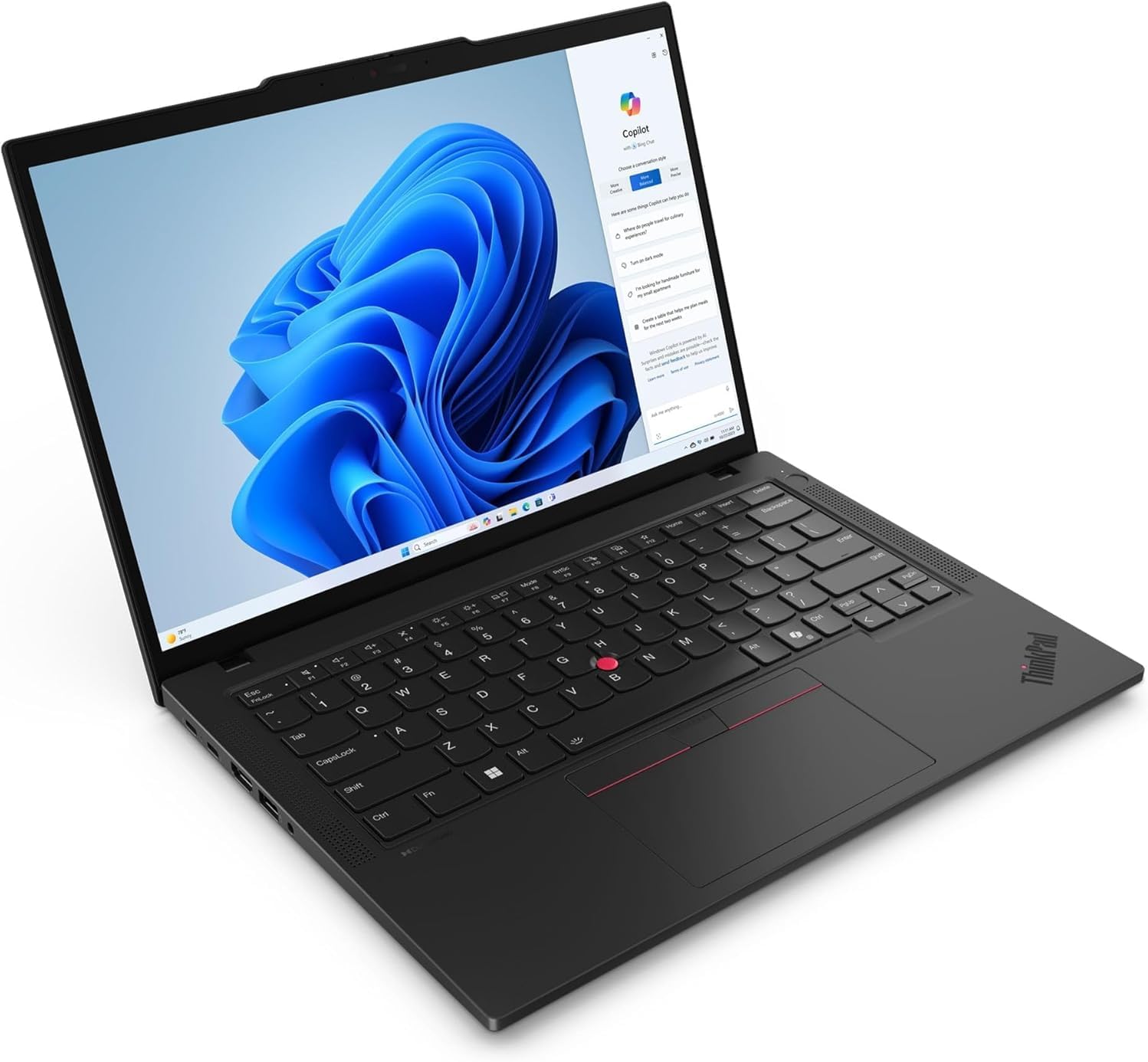 Lenovo ThinkPad T14 Gen 6 Business Laptop 14" FHD+ IPS, Intel Ultra 7 255U, 16GB DDR5 RAM, 512GB SSD, 5MP Webcam, Fingerprint, Backlit, Wi-Fi 6E, 2 Thunderbolt 4, AI PC, W11P thumbnail