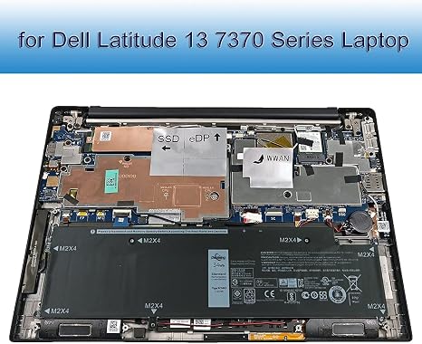 Dell Latitude 13 7370 Ultrabook Series 0XCNR3 WY7CG WV7CG 0WV7CG 7.6V 34Wh/4250mAh 4-Cells thumbnail