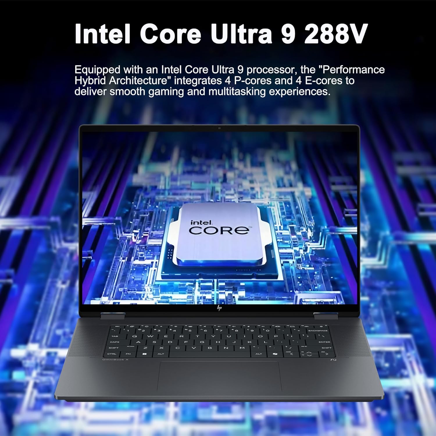 HP OMNIBOOK X FLIP 16-AS0043DX | CORE ULTRA 9 288V SERIES 2 | 32GB RAM | 2TB SSD |16"| TOUCHSCREEN thumbnail