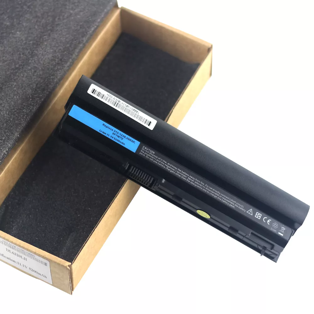 Dell Latitude E6220, E6320 Hi-Cap, 6 cells Laptop Battery, 11.1 V 4400mAh/49Wh thumbnail