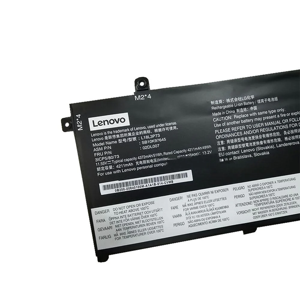 LENOVO ThinkPad T490 T495 T14 P43S P14S , L18M3P73 L18L3P73 L18M3P74, L18M4P74, 11.52V 4345mAh 51Wh Laptop Battery thumbnail
