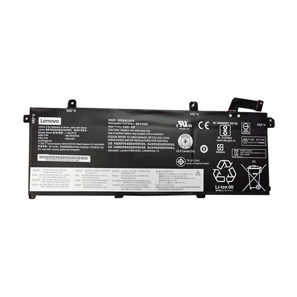 LENOVO ThinkPad T490 T495 T14 P43S P14S , L18M3P73 L18L3P73 L18M3P74, L18M4P74, 11.52V 4345mAh 51Wh Laptop Battery thumbnail
