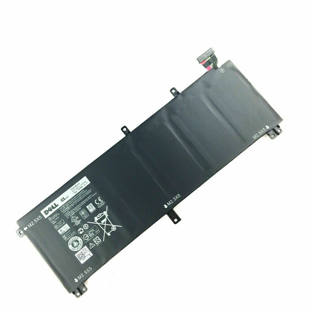 Dell Xps 15 9530, Precision M3800, 245RR, T0TRM, H76MV Laptop Battery, 11.1 V 5168mAh/61Wh thumbnail