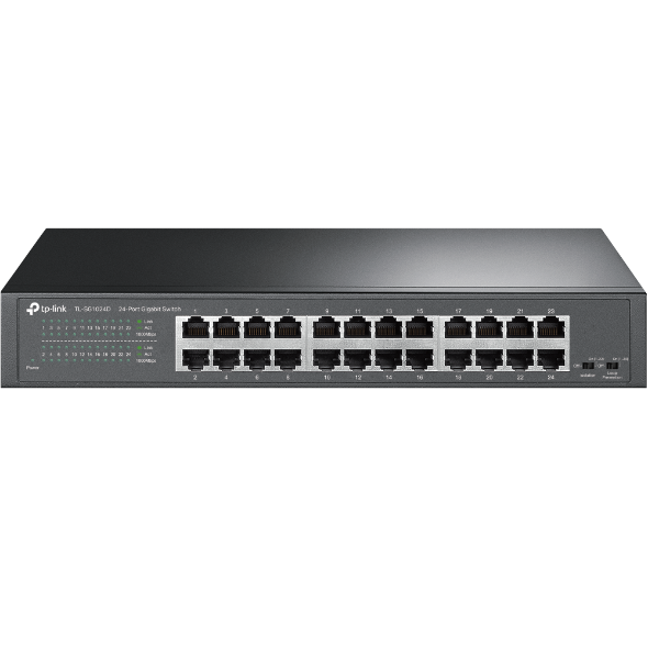 TP-Link TL-SG1024D 24-Port Gigabit Desktop/Rackmount Switch thumbnail