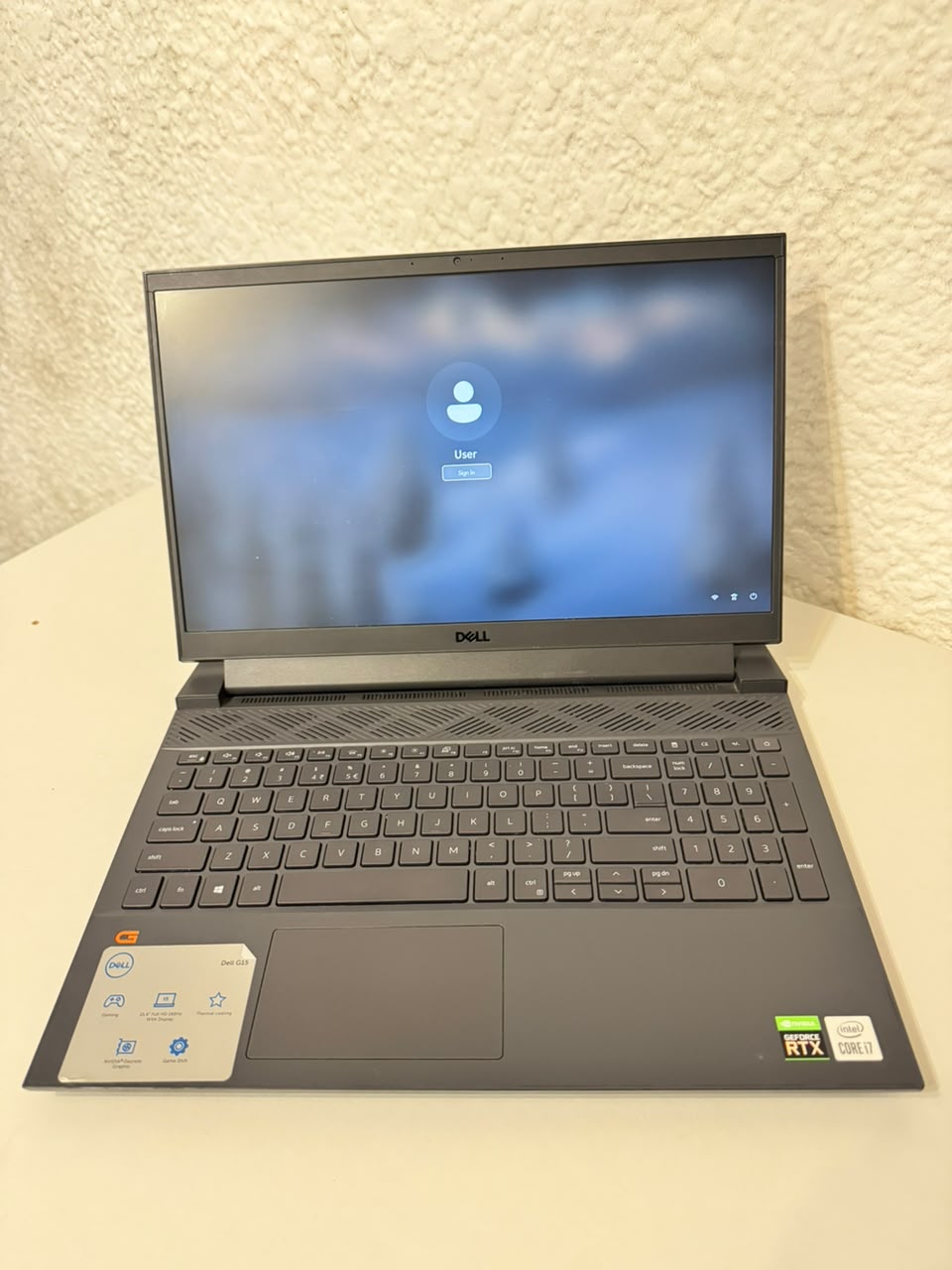 Dell Gaming G15 5510 - Intel Core i7-10870H 2.20GHz  NVIDIA GeForce RTX 3060 6GB GDDR6 Graphics - 16GB (2x8GB) DDR4-2933MHz Memory - 1TB M.2 PCI-E NVMe SSD - Colour: Shadow Grey - Window thumbnail