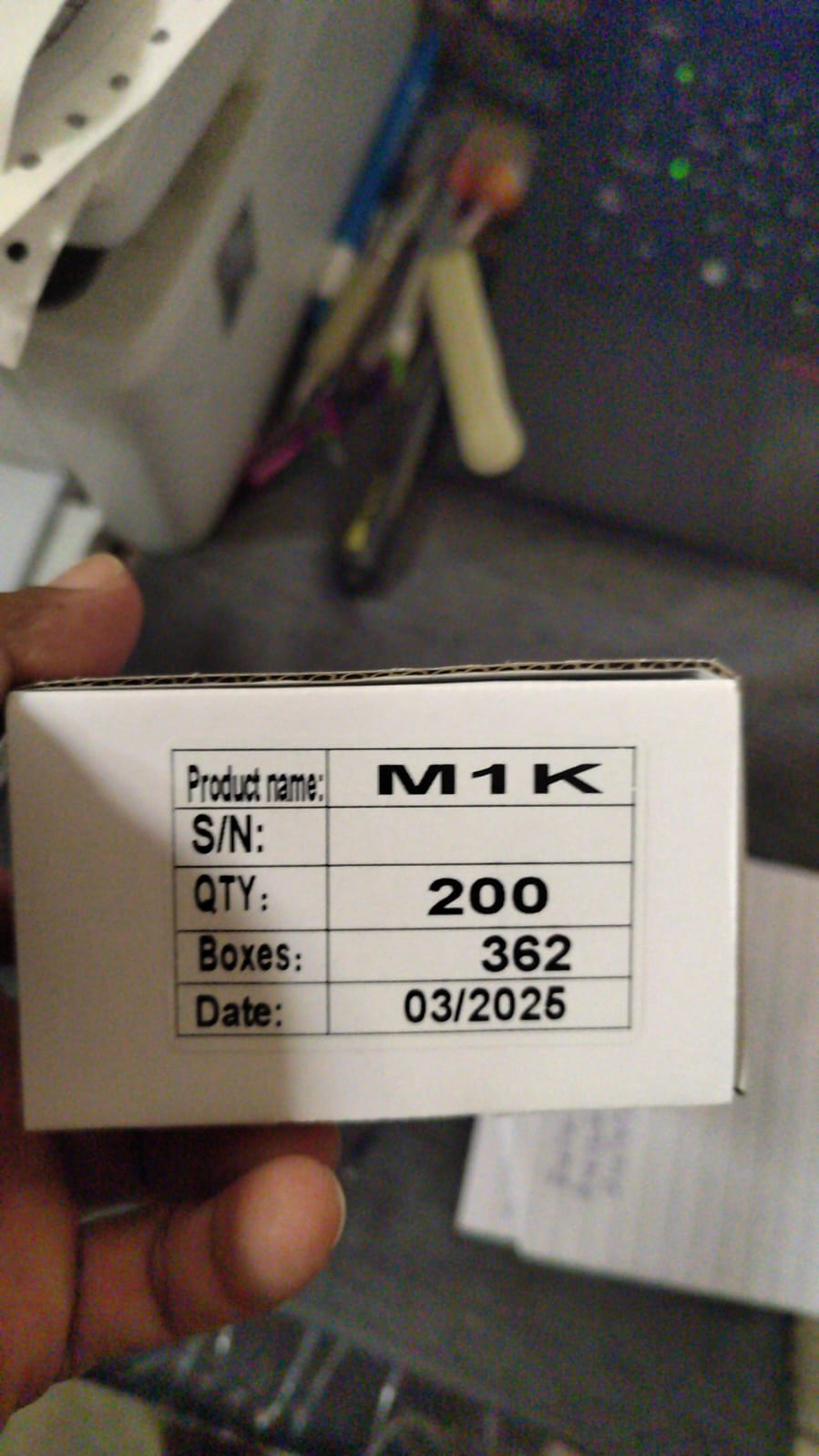 Proximity Card/RFID Card  with number 125KHz TK4100 (With UID Numbers) thumbnail