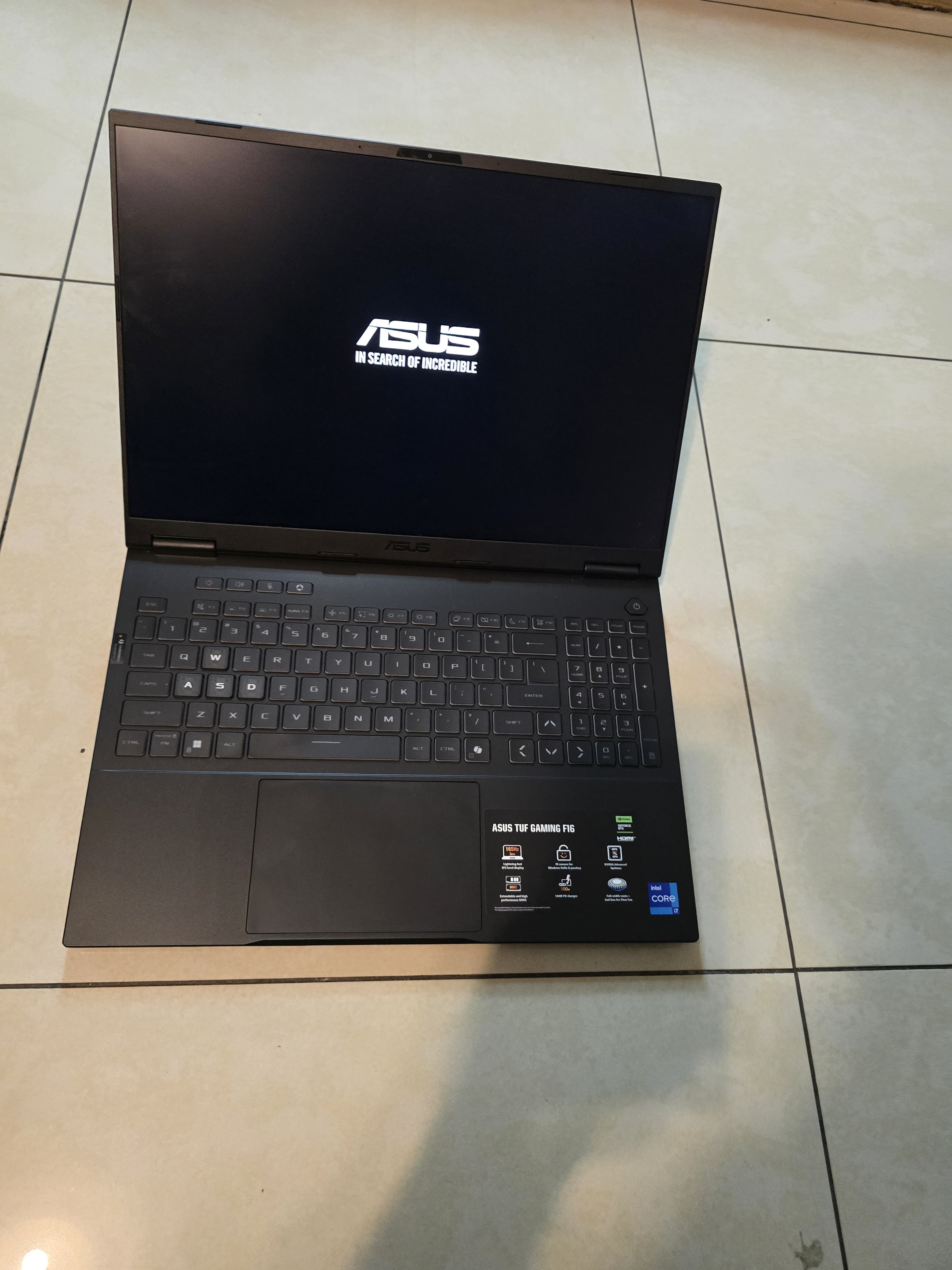 ASUS FX608JMR-I71610G0W TUF Gaming F16 - Intel Core i7-14650HX Processor thumbnail