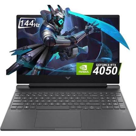 HP Victus Gaming Laptop 15-fa1082wm | Intel Core i5-13420H | 16GB RAM | 512GB SSD | NVIDIA GeForce RTX 4050 6GB | 15.6” FHD 144Hz | Backlit Keyboard | Win 11 | Mica Silver thumbnail