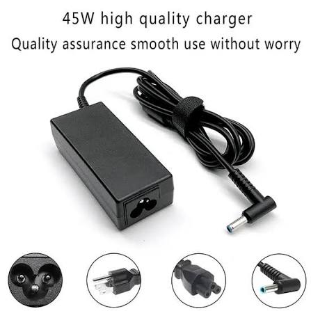 HP 65W blue tip laptop AC Adapter Power Supply charger 19.5V 3.34Amps thumbnail