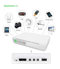 Mini UPS Devices: Portable backup batteries used to keep Wi-Fi routers and fiber boxes running seamlessly during blackouts. thumbnail