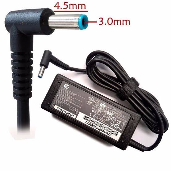HP 65W blue tip laptop AC Adapter Power Supply charger 19.5V 3.34Amps thumbnail