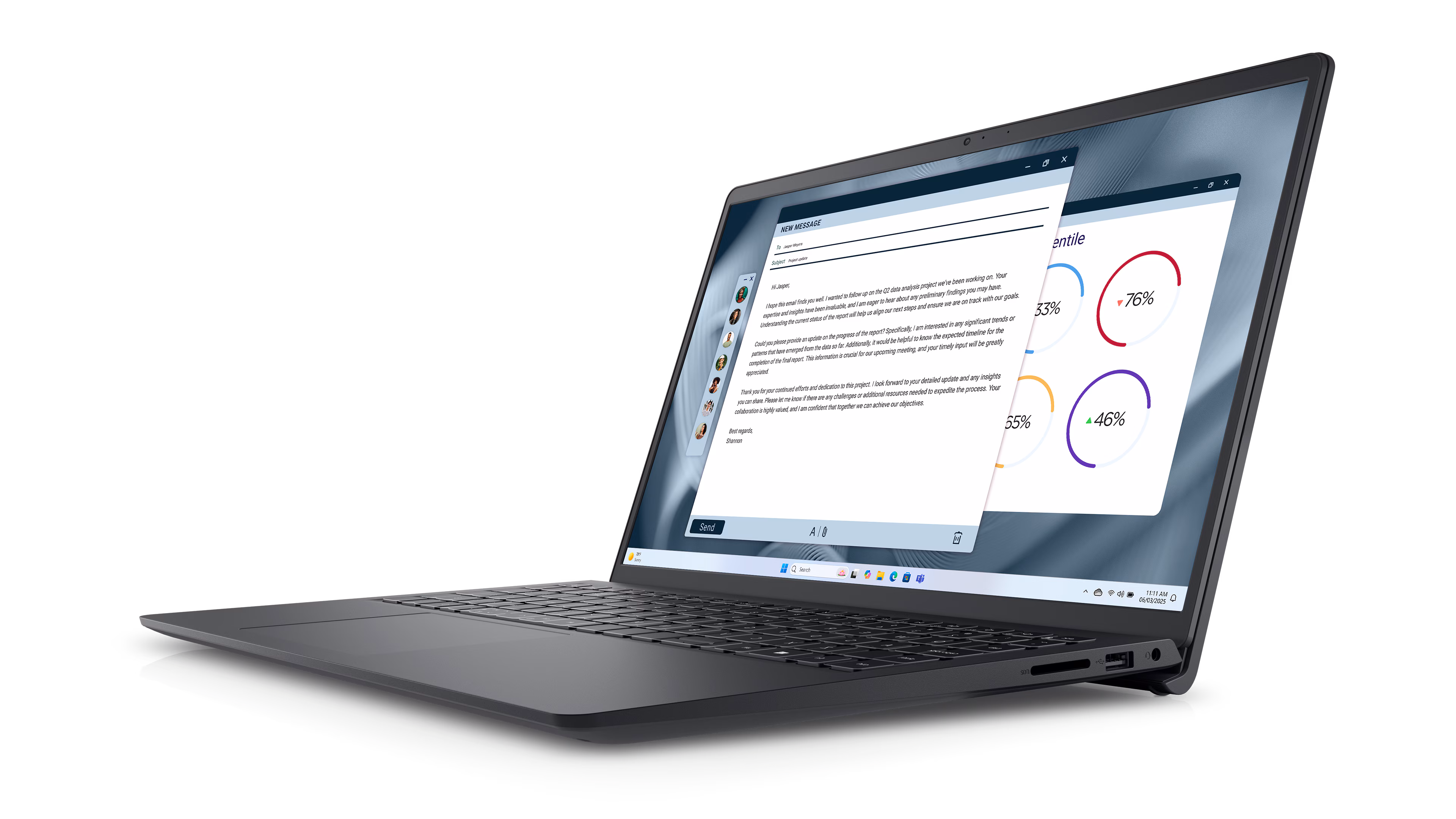Dell 15 DC15250 15.6-inch FHD Laptop - Intel Core i5-1334U 512GB SSD 8GB RAM Win 11 Pro thumbnail