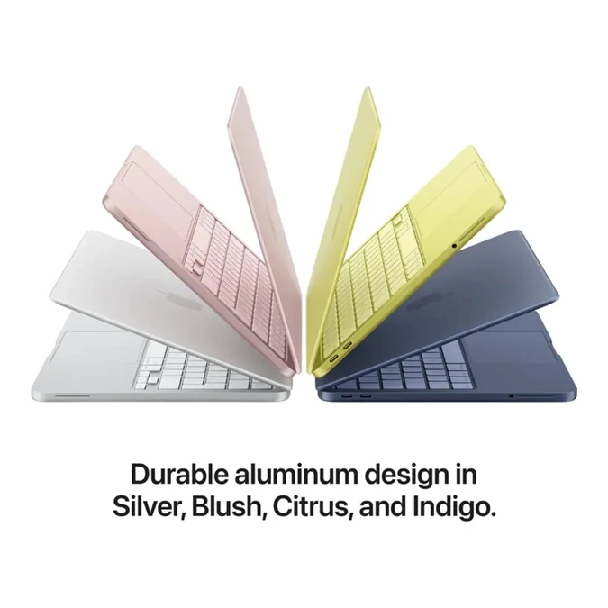 Apple MacBook Neo 13-inch Retina Laptop - Apple A18 Pro 512GB SSD 8GB RAM macOS Citrus thumbnail