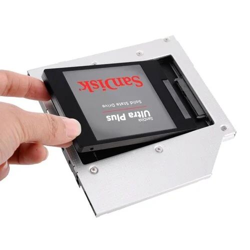 SATA HDD / SSD Caddy for Laptop and Notebook CD / DVD Bay for 9.5mm Optical Bay thumbnail