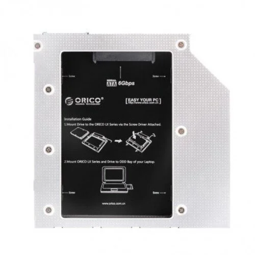 SATA HDD / SSD Caddy for Laptop and Notebook CD / DVD Bay for 9.5mm Optical Bay thumbnail
