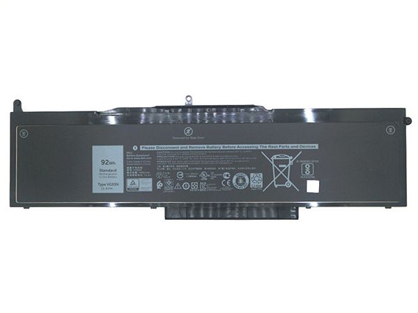 Dell VG93N Laptop Battery, Battery Type: Lithium-Polymer thumbnail