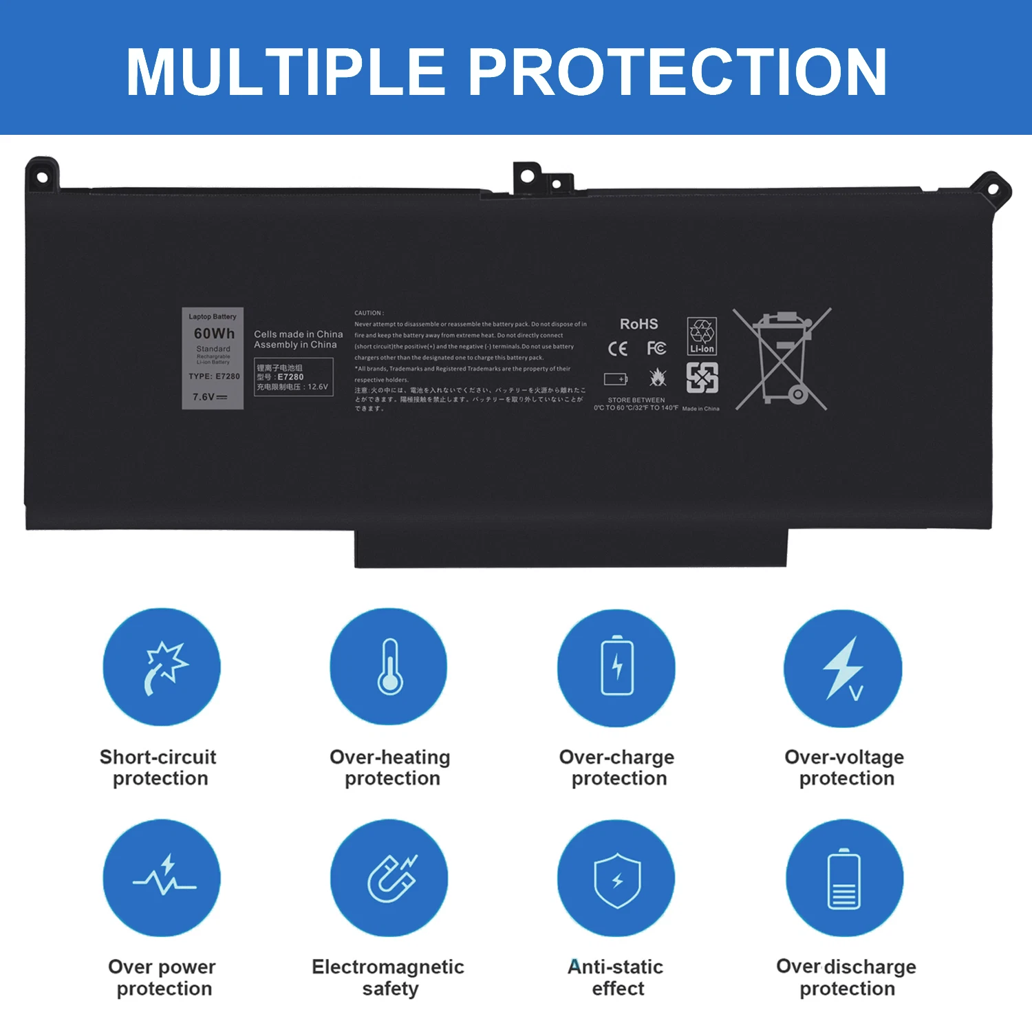 Dell Latitude 12 13 14 7280 7290 7380 7390 7480 7490 thumbnail