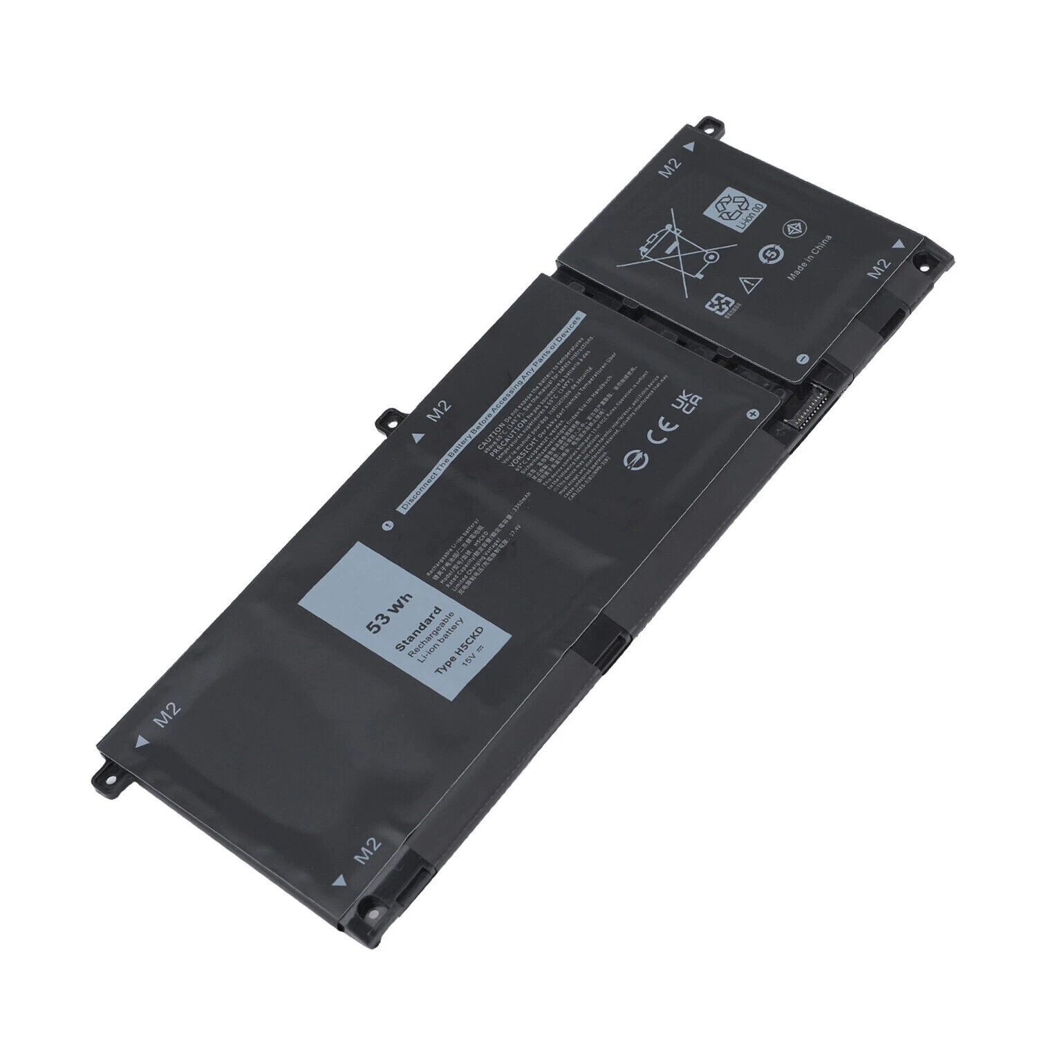 Dell Vostro 5300, 5401, 5501, Latitude 3410, 3510 Inspiron 5408, 5501, 5508, 5400, 7405, 7300, 7500, H5CKD, TXD03 Laptop Battery, 15.2V 3600mAh/55Wh NOT COMPATIBLE WITH 3HWPP Generic thumbnail