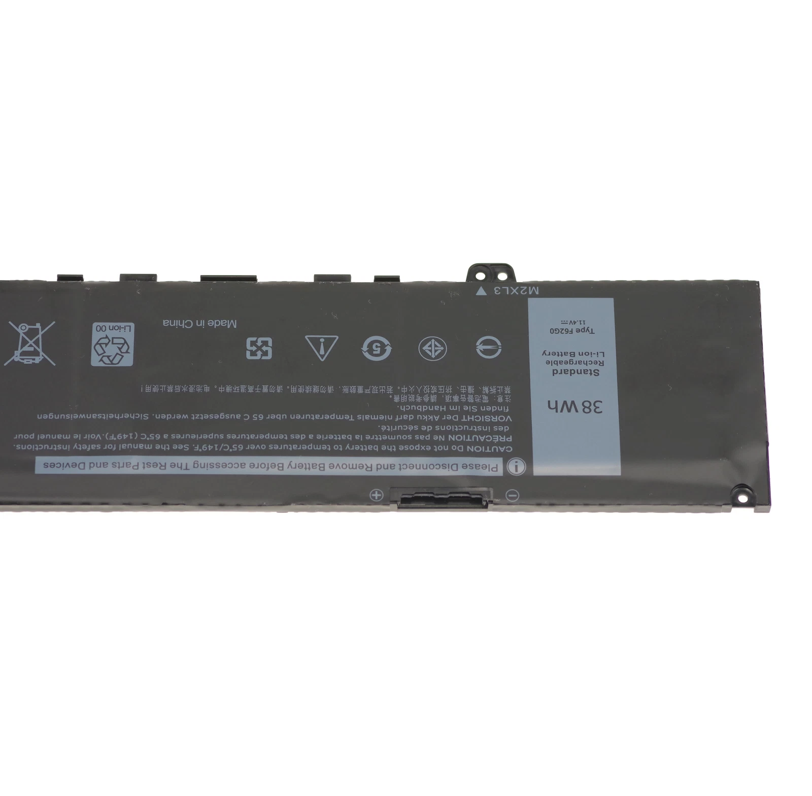 38Wh F62G0 Battery for Dell Inspiron 13 5370 7000 7370 7380 7386 7373 P83G 39DY5 thumbnail