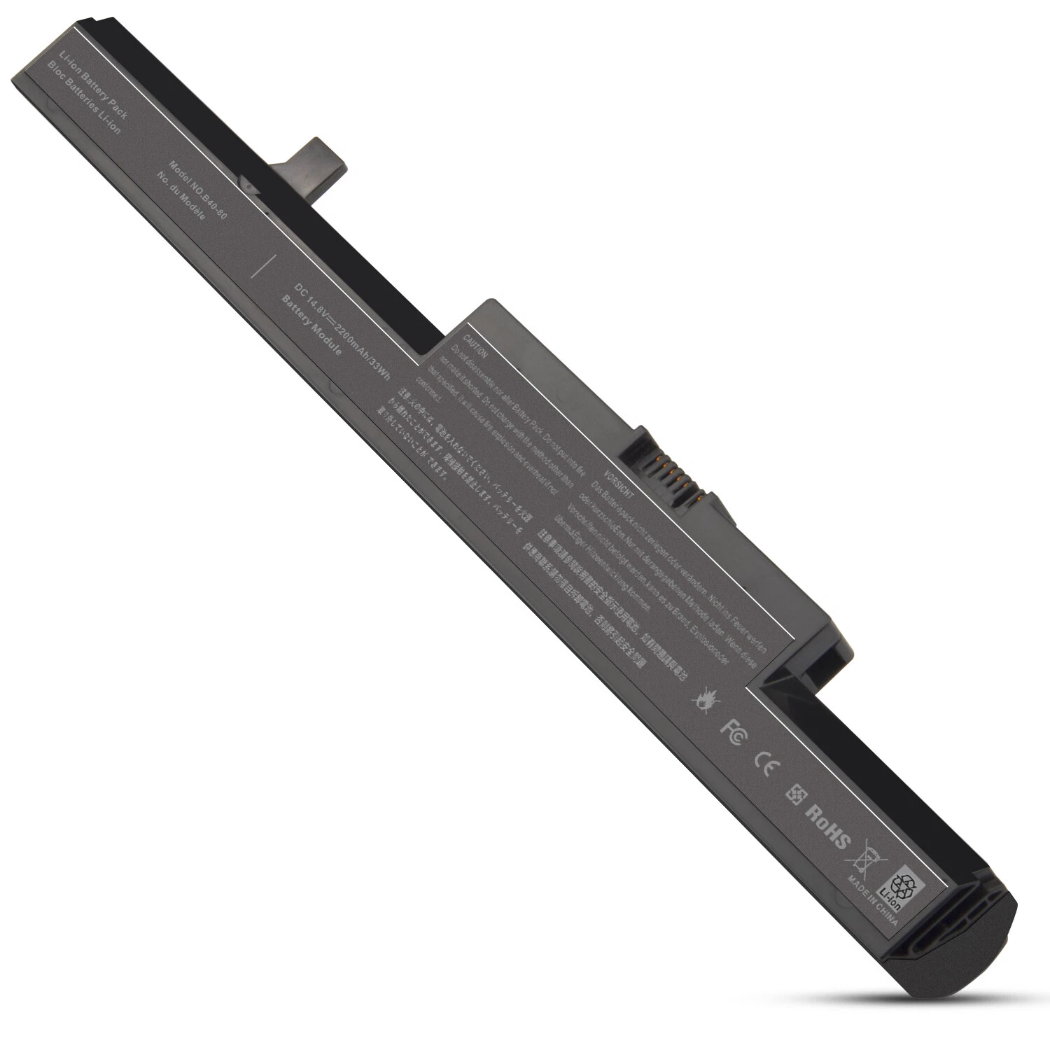 Lenovo B50, B50-30 Touch, B50-45, B50-70, L12L4E55, L13L4A01, 45N1184 Laptop Battery, 14.4V 2200mAh/32Wh thumbnail