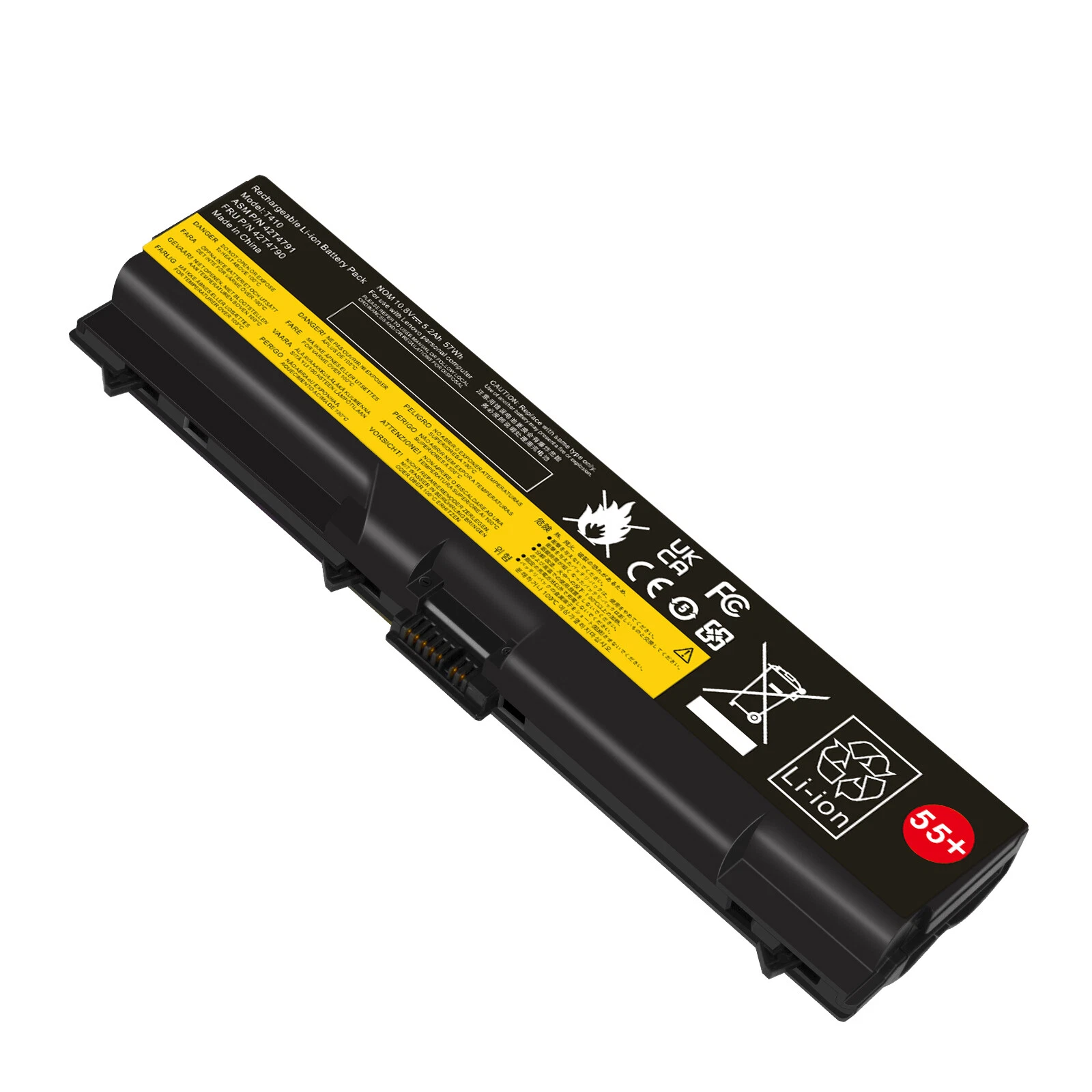 Lenovo Thinkpad E440, Edge E430, E430c, E431, 45N1042, 45N1043, L11N6Y01, L11P6R01 Laptop Battery, 11.1V 4400mAh/49Wh thumbnail