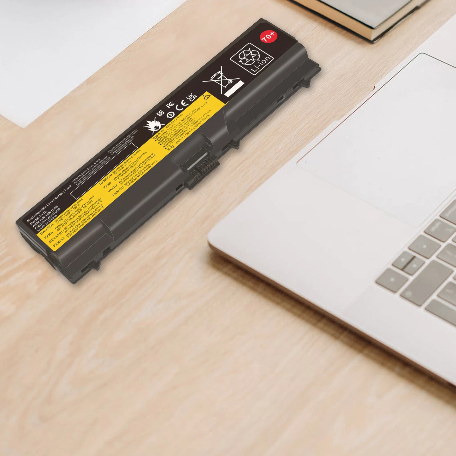 Lenovo Ideapad T430, T520, T530, 42T4757 Laptop Battery, 10.8V 4400mAh/48Wh thumbnail