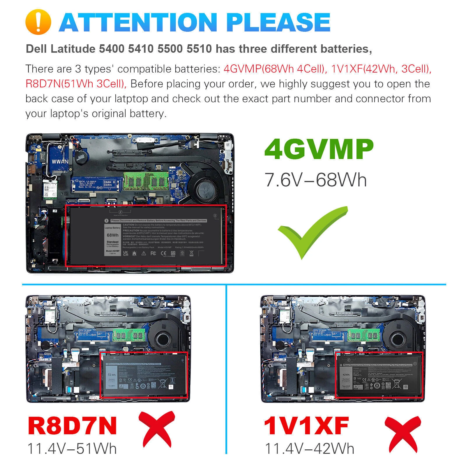 Dell Precision 3540 M3540 Latitude 5400 5410 5500 5510 thumbnail