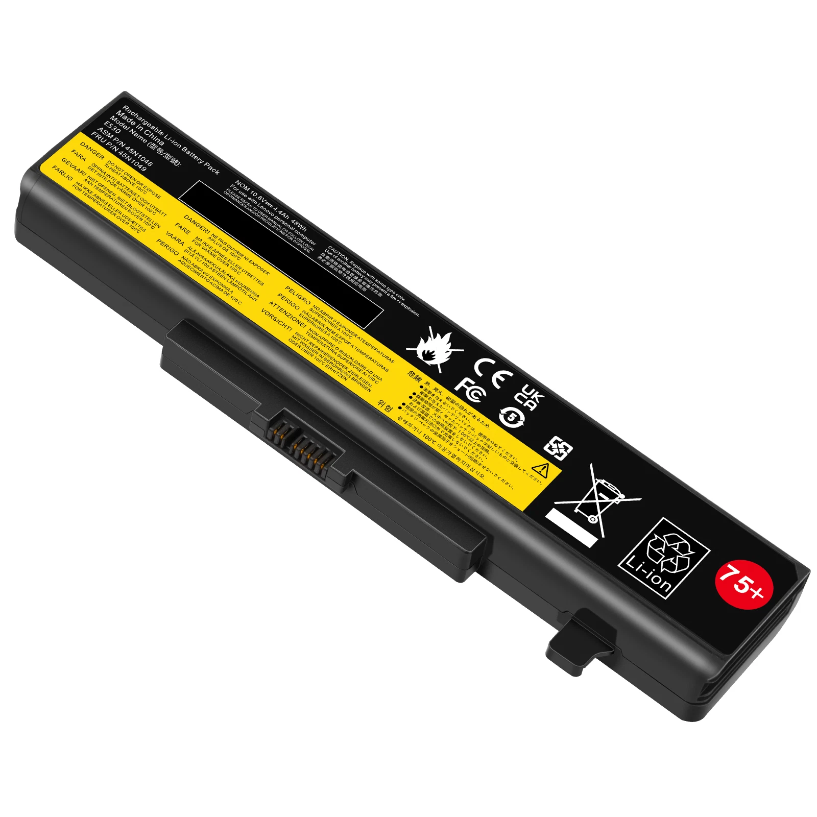 Lenovo Thinkpad E440, Edge E430, E430c, E431, 45N1042, 45N1043, L11N6Y01, L11P6R01 Laptop Battery, 11.1V 4400mAh/49Wh thumbnail