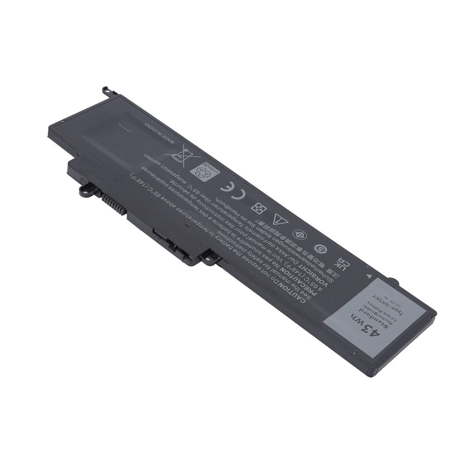 Dell Inspiron 13 7347, 11 3147, 13 7000, 11 3000, GK5KY, 04K8YH Laptop Battery, 11.1 V 3800mAh/43Wh thumbnail