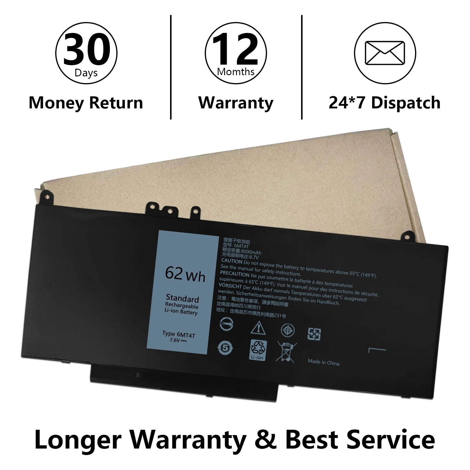 Dell Latitude E5470 E5570 Precision 3510 thumbnail