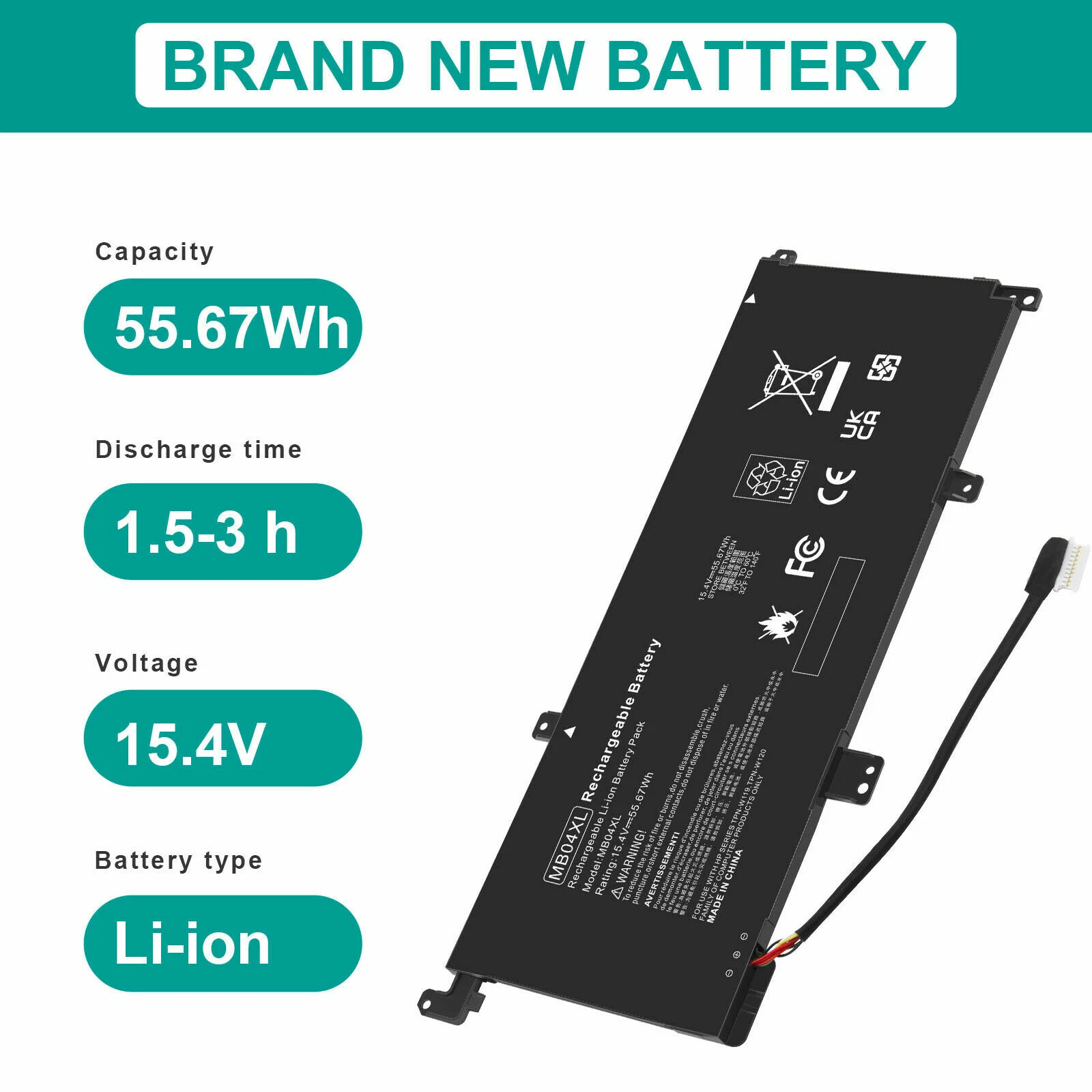 MB04XL INTERNAL BATTERY thumbnail