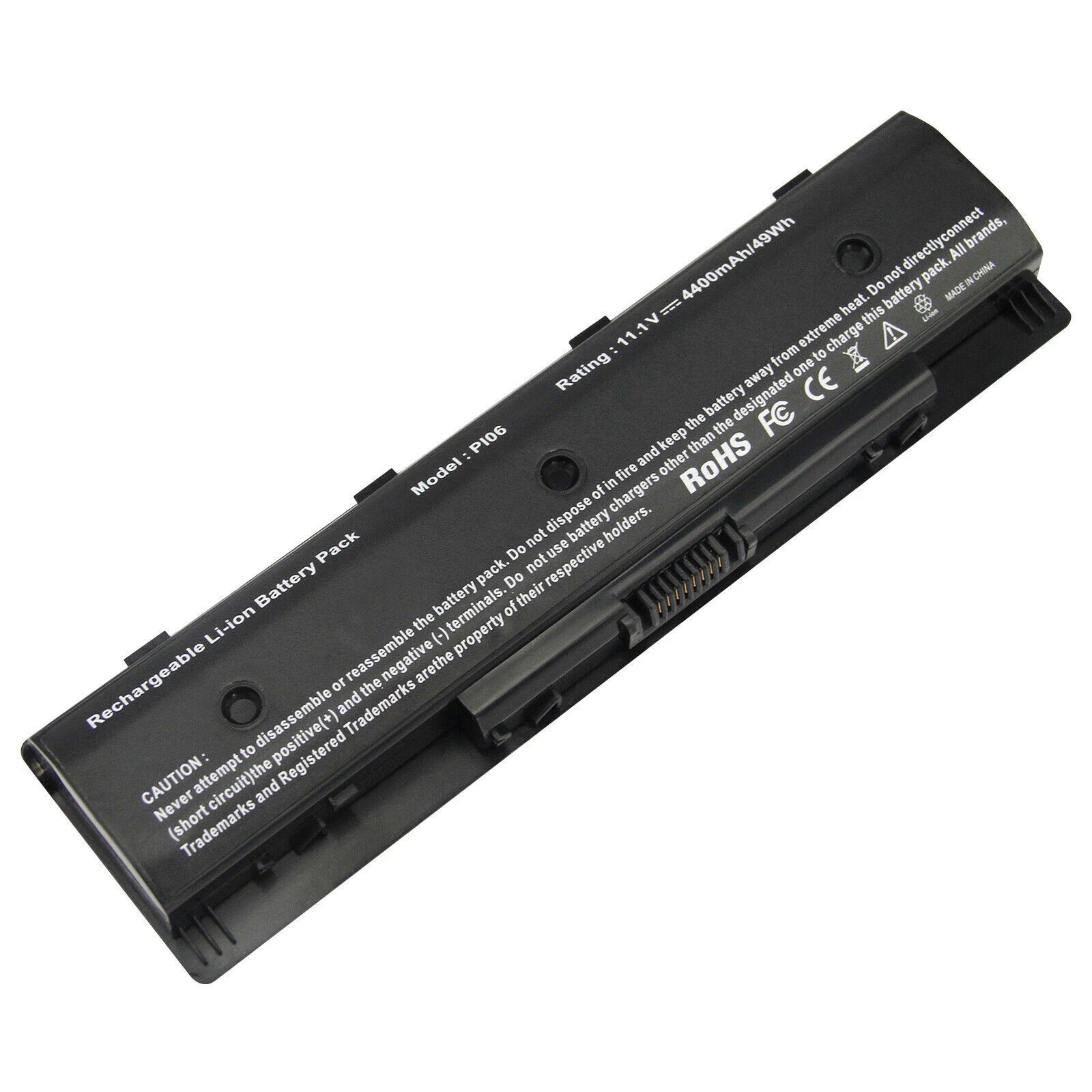 Hp Envy 14, 15 Series, 14-E000, 15-E000, 17-E100, HSTNN-OB1K, PI06, TPN-Q122 Laptop Battery, 10.8V 4400mAh/48Wh thumbnail